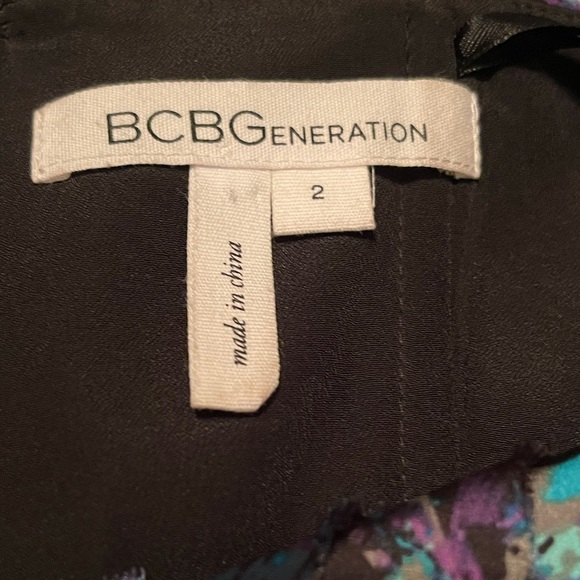 BCB Generation Blue and Purple Beaded Prom Dress - Picture 5 of 5